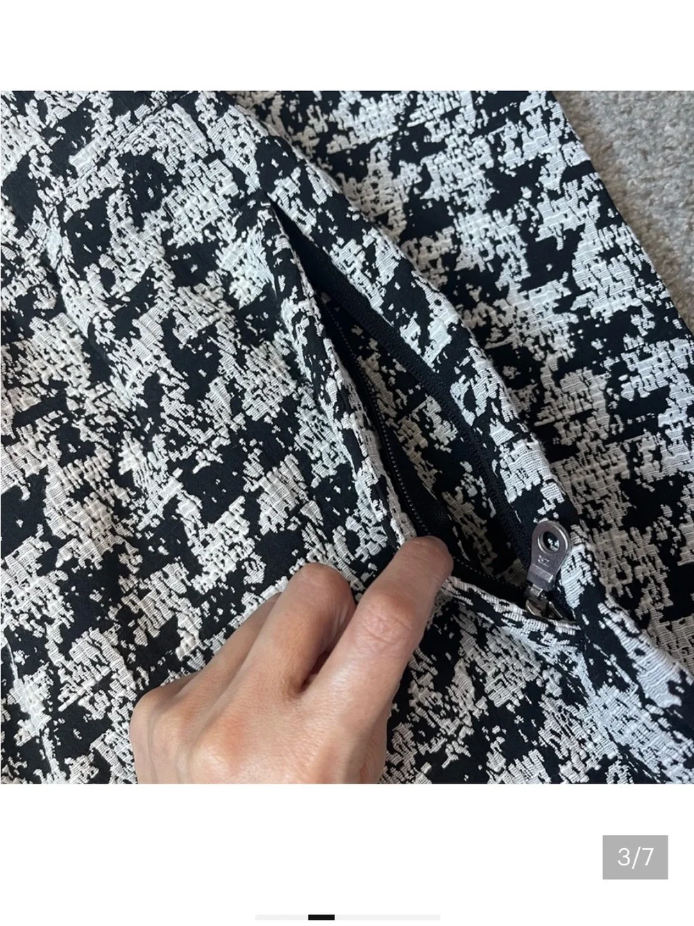 NWT Zanerobe Black & White Houndstooth Joggers size:32 - Picture 6 of 10